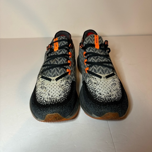 Brooks Bedlam Black/Gray/Orange Lace Up Shoes Men’s Sneakers Sz 13 #1102831D005 - Picture 6 of 9
